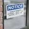 Signmission Hours Of Operation Receiving _ Am - _, 14 in W x Rectangle, Vinyl Decal OS-2PACK-NS-D-1014-L-13545 - alternate 6